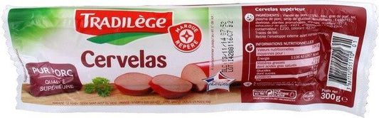 CERVELAS DE 300GR