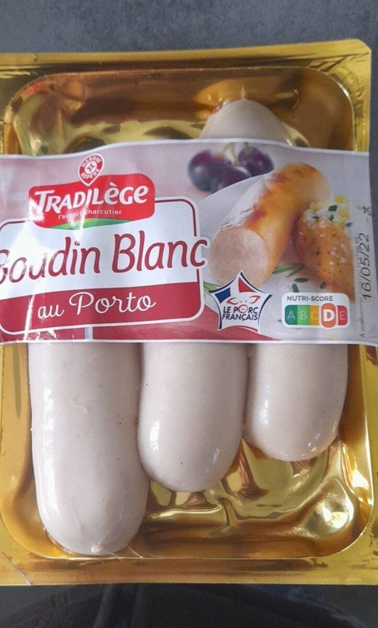 BOUDIN BLANC  AU PORTO X3