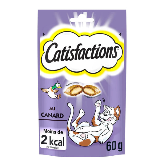 CATISFACTIONS AU DELICIEUX CANARD DE 60GR