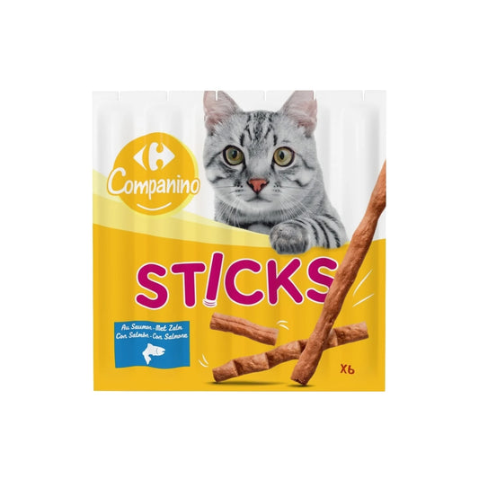 STICKS AU SAUMON 6X5GR