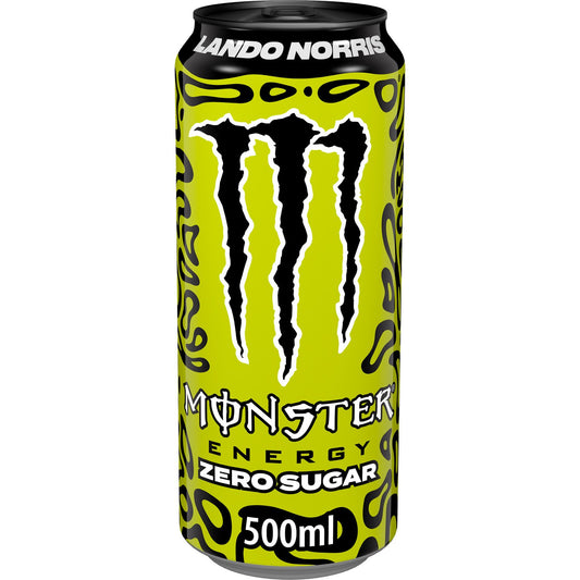 MONSTER ENERGY ZERO SUGAR LANDO NORRIS DE 50CL