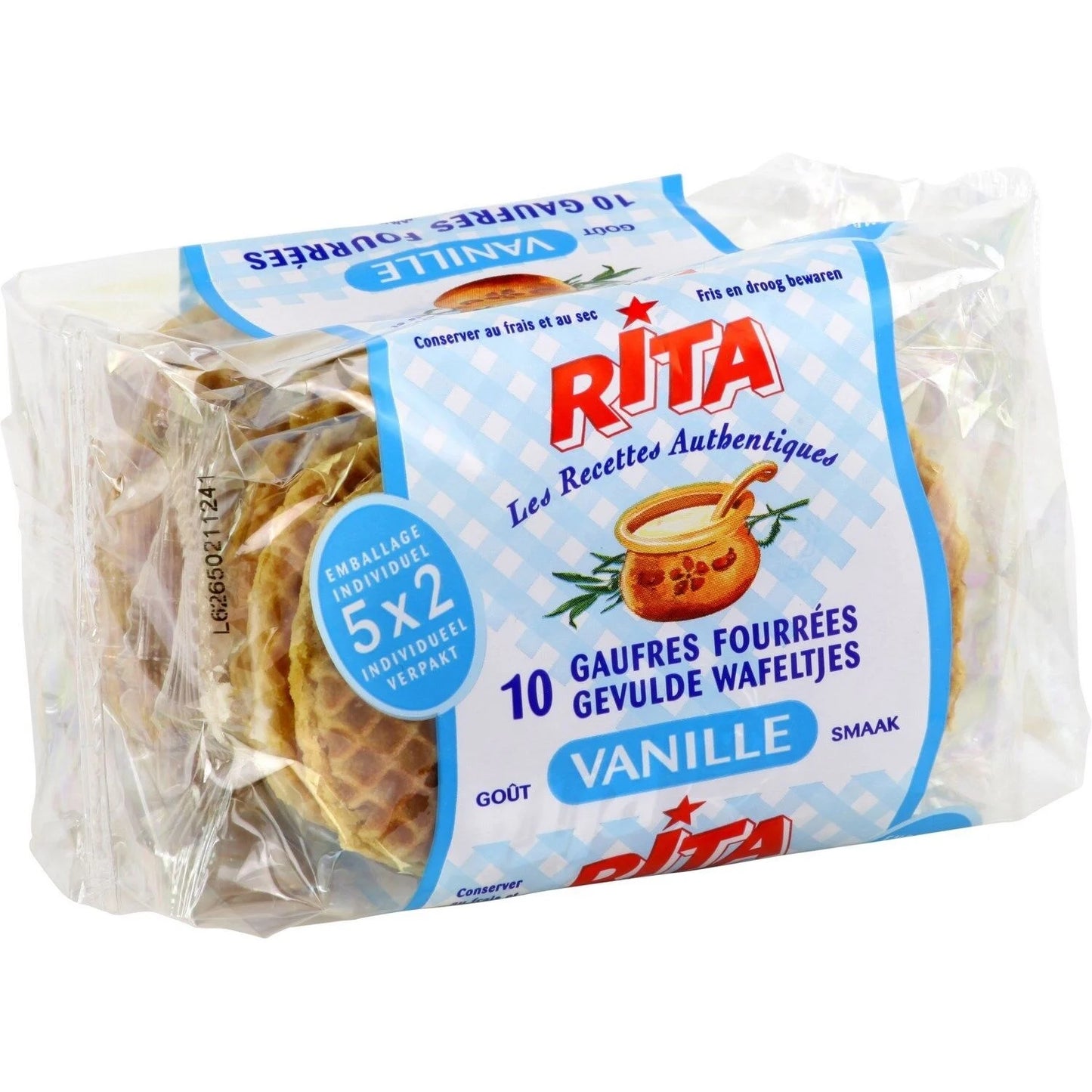 5 RITA GOUT VANILLLE DE 150 GR