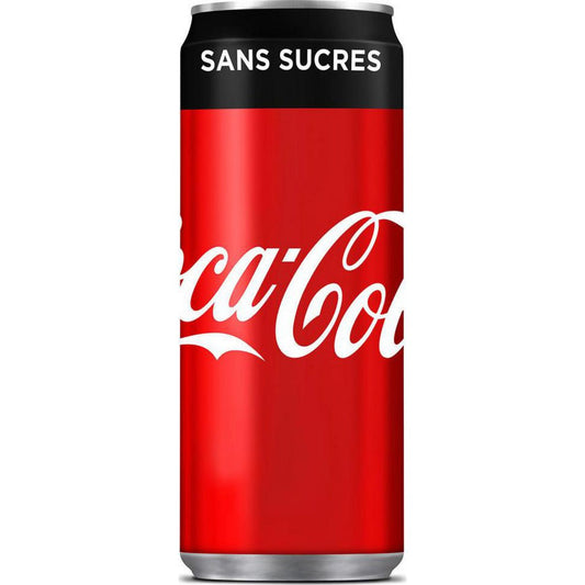 COCA COLA ZERO DE 330ML