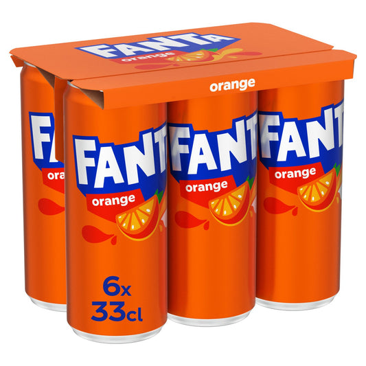 PACK DE FANTA ORANGE PAR 6