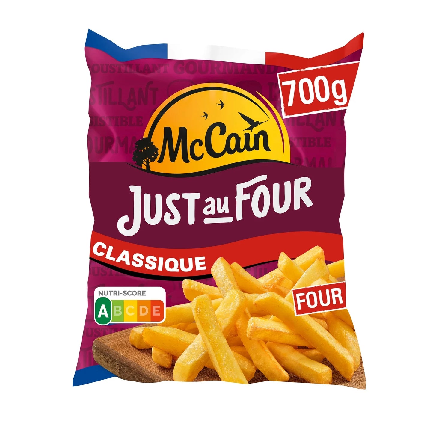 Frites Classiques McCain Just Au Four - 700g