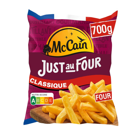 Frites Classiques McCain Just Au Four - 700g