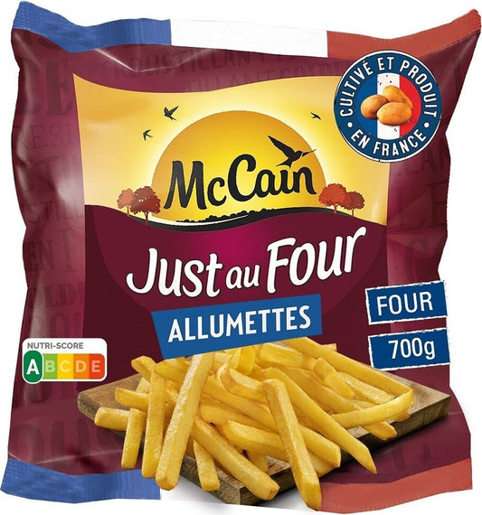 Frites Allumettes McCain Just Au Four - 700g