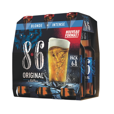 BIERE 8.6 ORIGINAL  DE 6X25CL