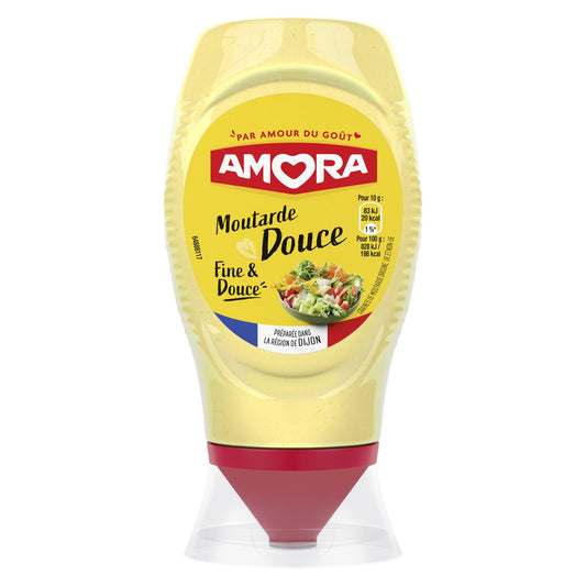 AMORA MOUTARDE DOUCE  DE 260 GR