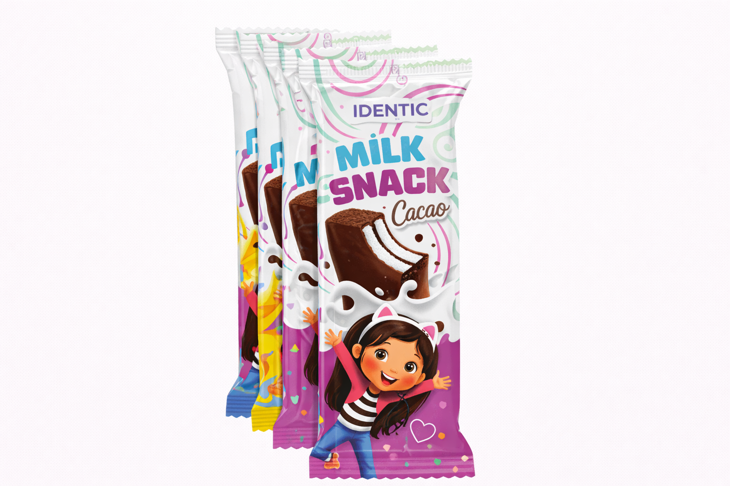 MILK   SNACK    DE 4X30GR