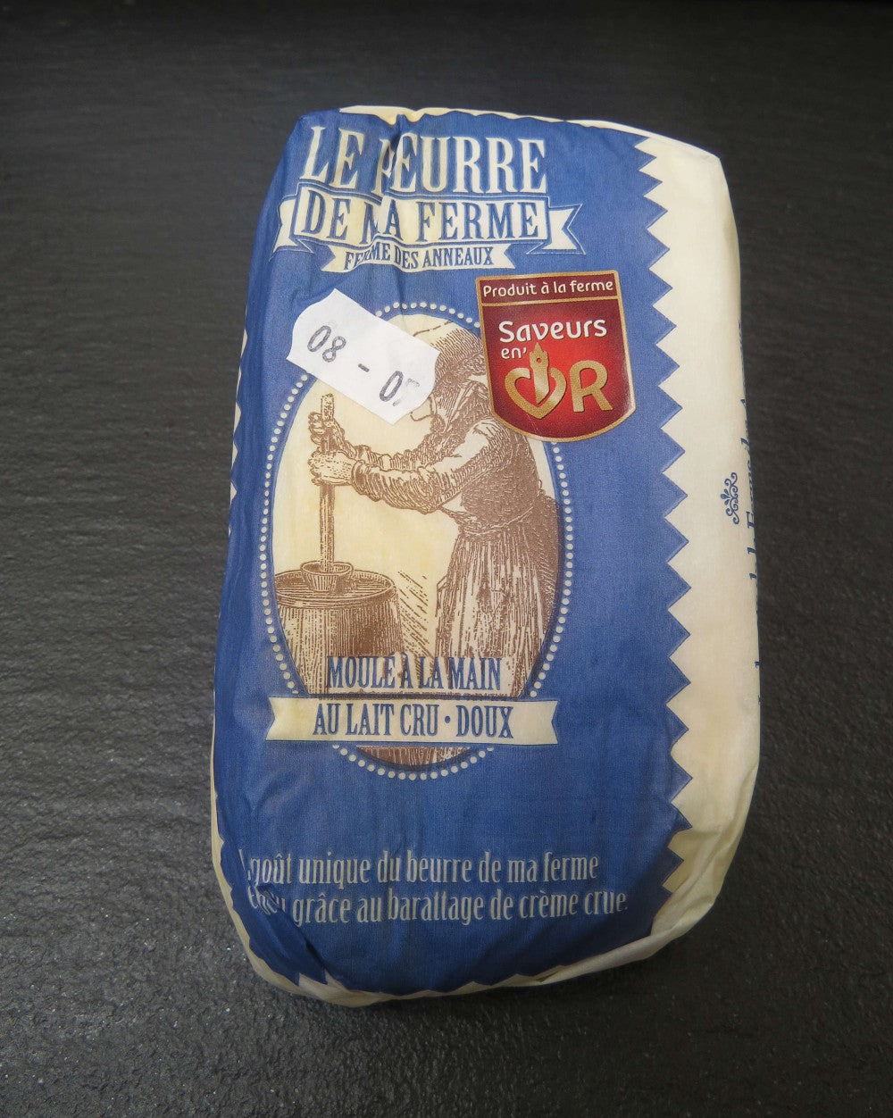 LE BEURRE DE MA FERME DOUX DE 250GR