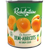 Demi-abricots Rochefontaine au sirop - 820g