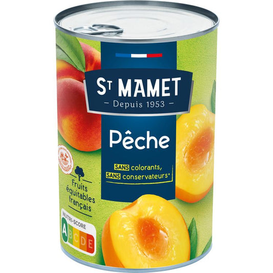 Fruits au sirop St Mamet Pêches - 245g