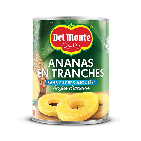 Fruits au sirop Del Monte Ananas en tranches - 350g